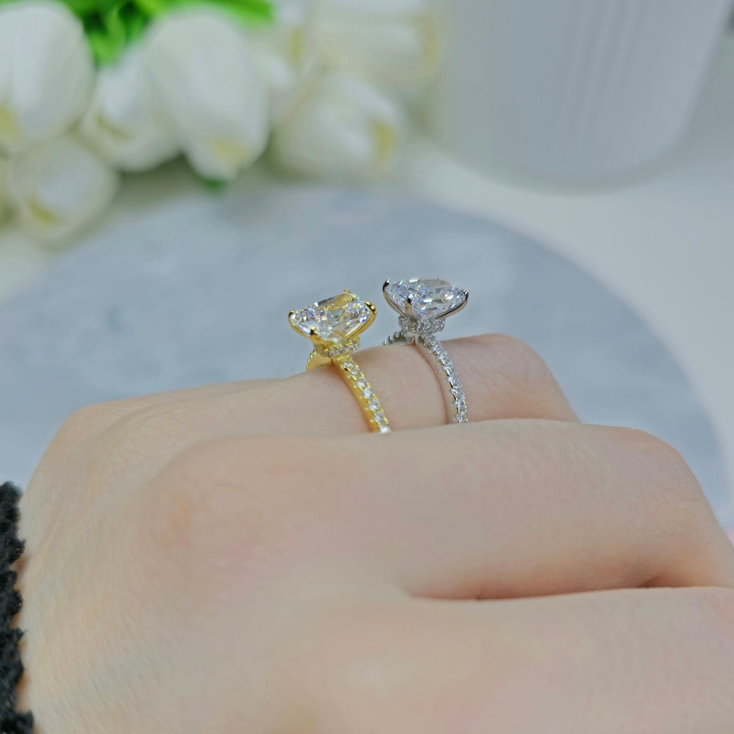 Crystal Queen Ring S925 18K