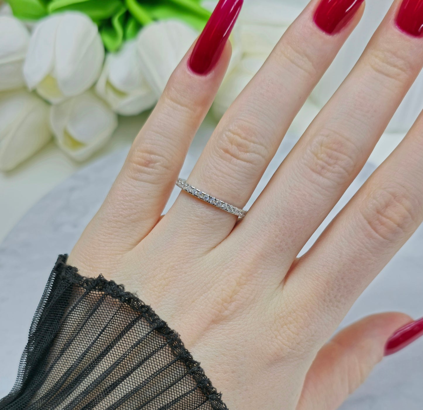 Effortless Beauty Eternity Ring S925 